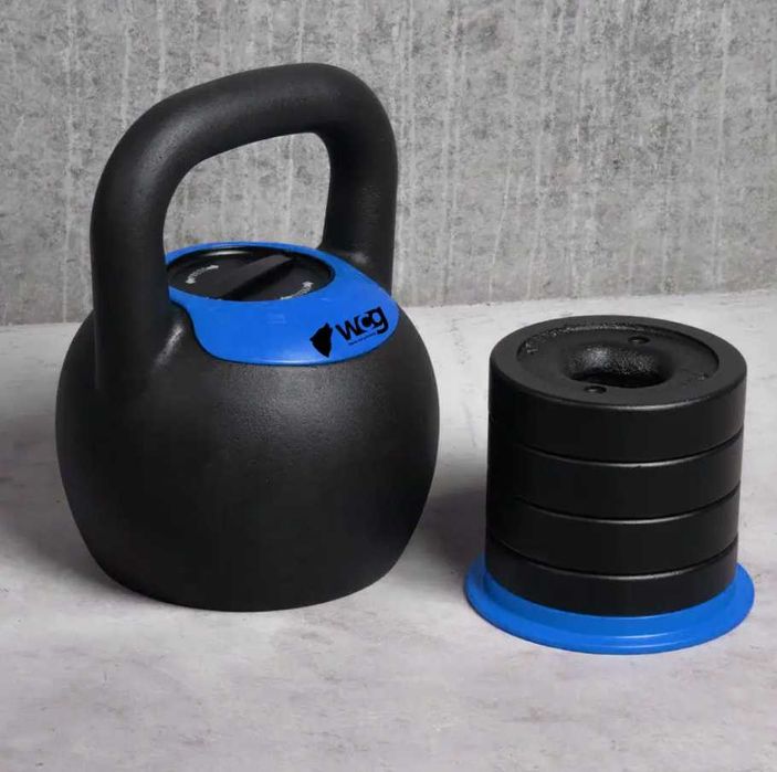 Регульована Чавунна Гиря 8 кг 10 кг 12 кг 14 кг 16 кг WCG 5 в 1