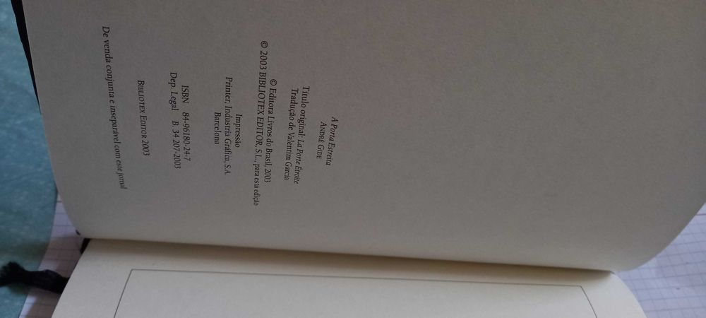 Livro "A Porta Estreita" de André Gide
