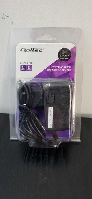 Ładowarka do tableta Qoltec  15W | 5V | 2.1A | 2.5*0.7