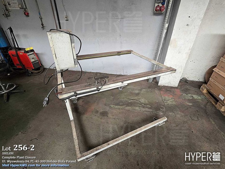 Mobilna stacja zliczająca elementy - Siemens LOGO, gotowa do pracy