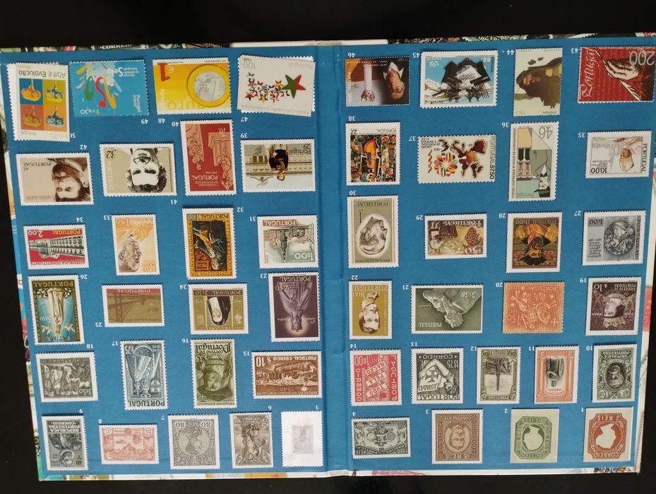 Coleção Selos e Postais de Portugal