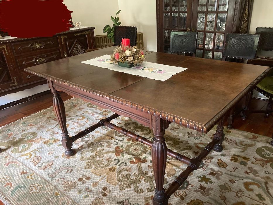 Mobília de sala de jantar clássica de estilo holandês