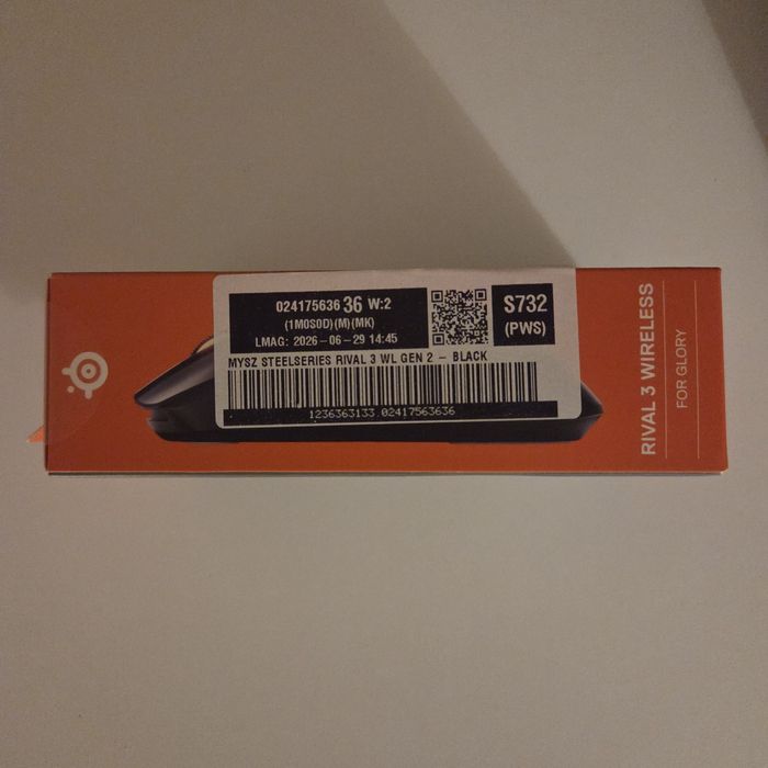 Steelseries Rival 3 Wireless Gen 2 Czarny [na prezent]