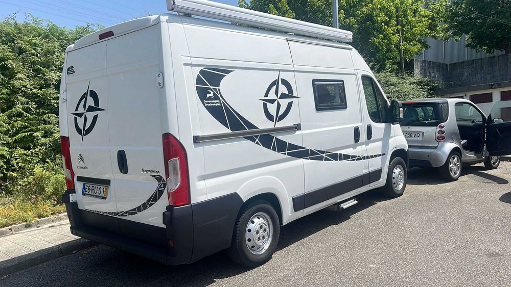 Autocaravana Citroen Jumper 9/2016 pronta a rolar