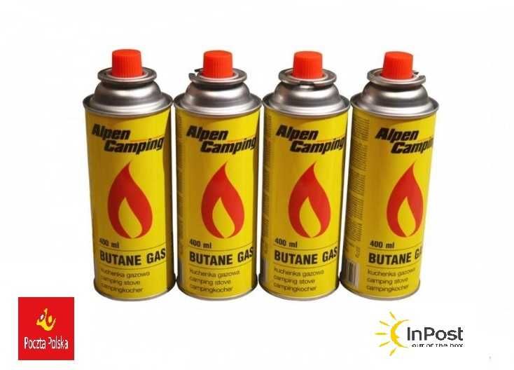 Kartusze gazowe Alpen Camping karton 4 szt odbiór osobisty Bytom