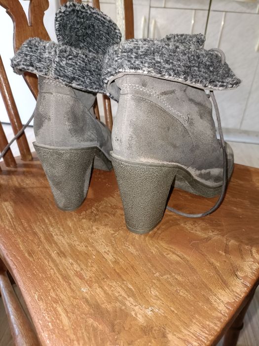 Buciki na obcasie jesienne