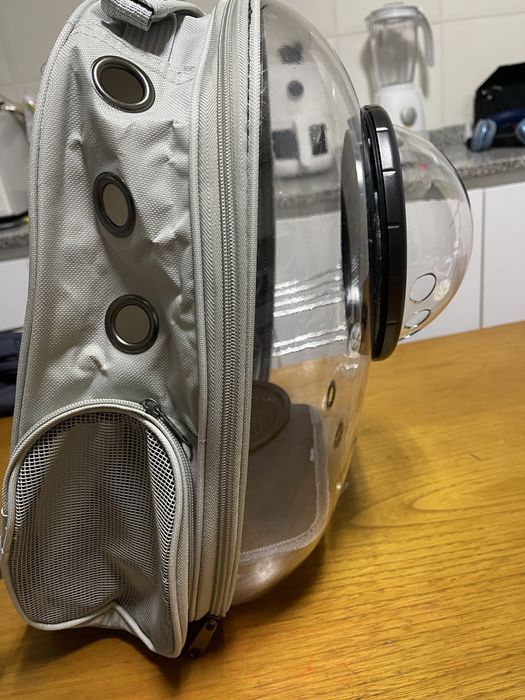 Mochila de transporte para animais