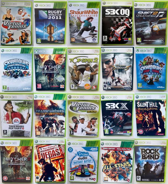 Диски для XBOX 360 / XBOX ONE, XBOX 360, XBOX Original