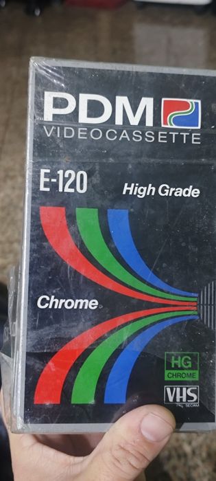 Cassetes virgens vhs 120,180 e 240