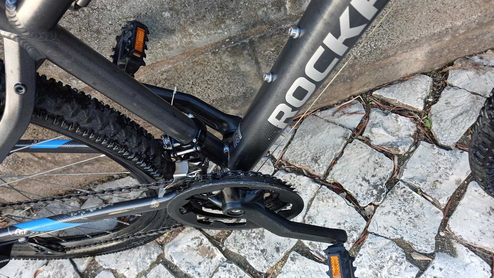 Bicicleta Cinza BTT Rockrider da Decathlon