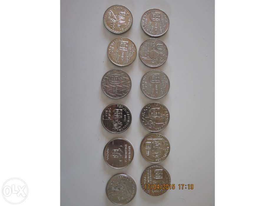 Moedas de 200$00 comemorativas várias datas