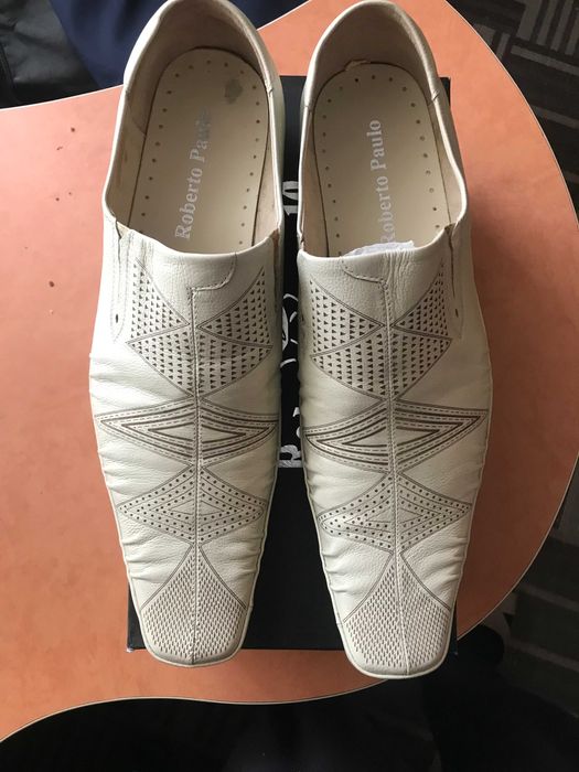 Елегантні нові туфлі  Roberto Paulo 48 р з натуральноі шкіри