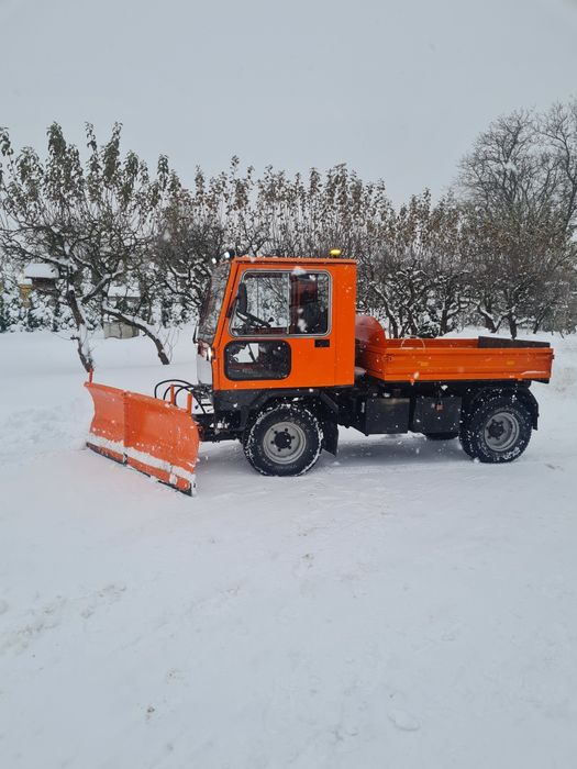 Odśnieżanie  usługi sprzętem budowlanym