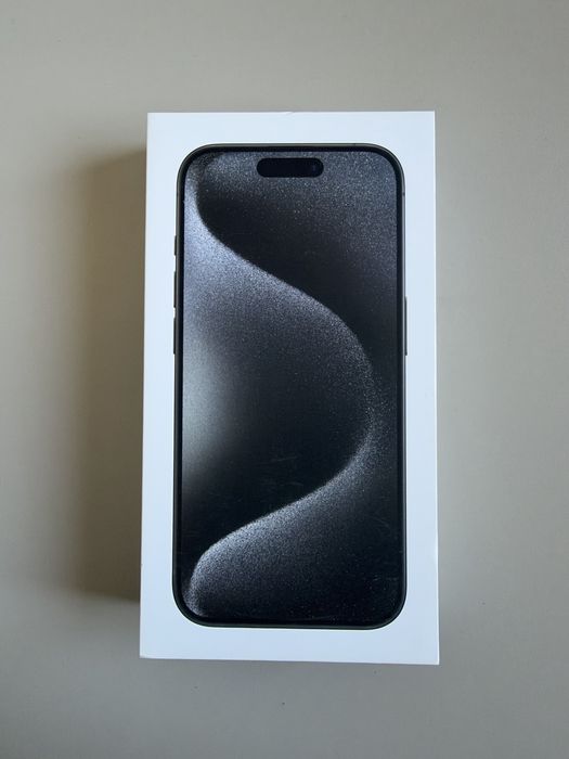 Iphone 15 Pro 128 GB black titanium