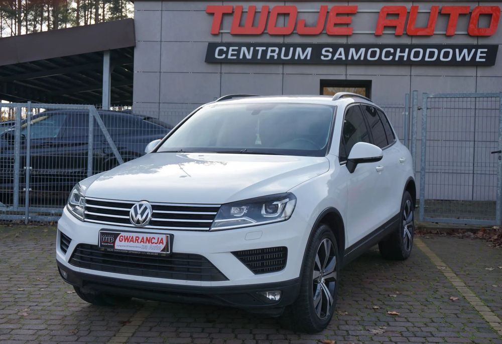 Volkswagen Touareg GWARANCJA 3.0TDi 204PS 4Motion DsG BiXenon NawigacjaKamera Zamiana