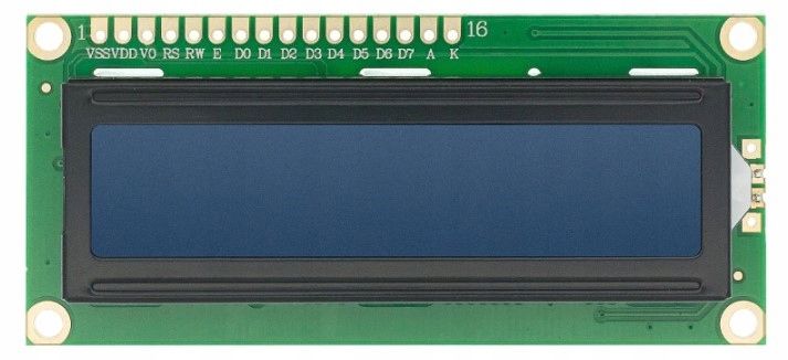 Wyświetlacz alfanumeryczny LCD 2x16 HD44780