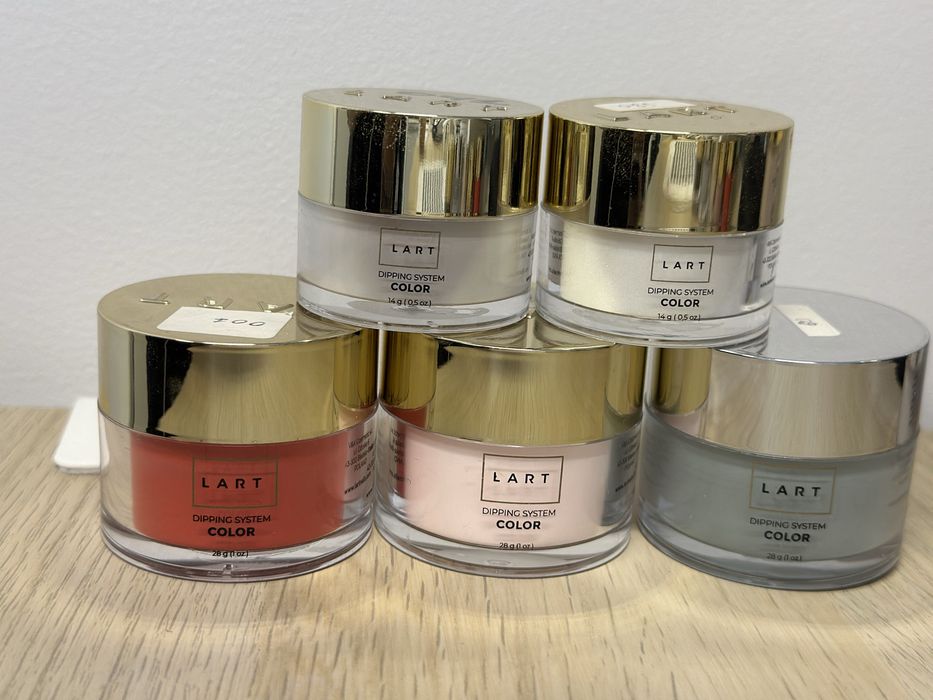 Pudry do manicure tytanowego zestaw