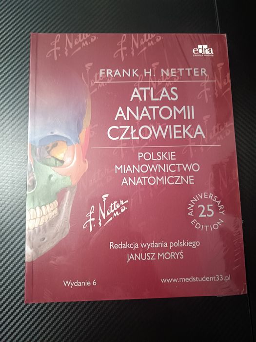 Atlas anatomii człowieka, Netter 2014 NOWY