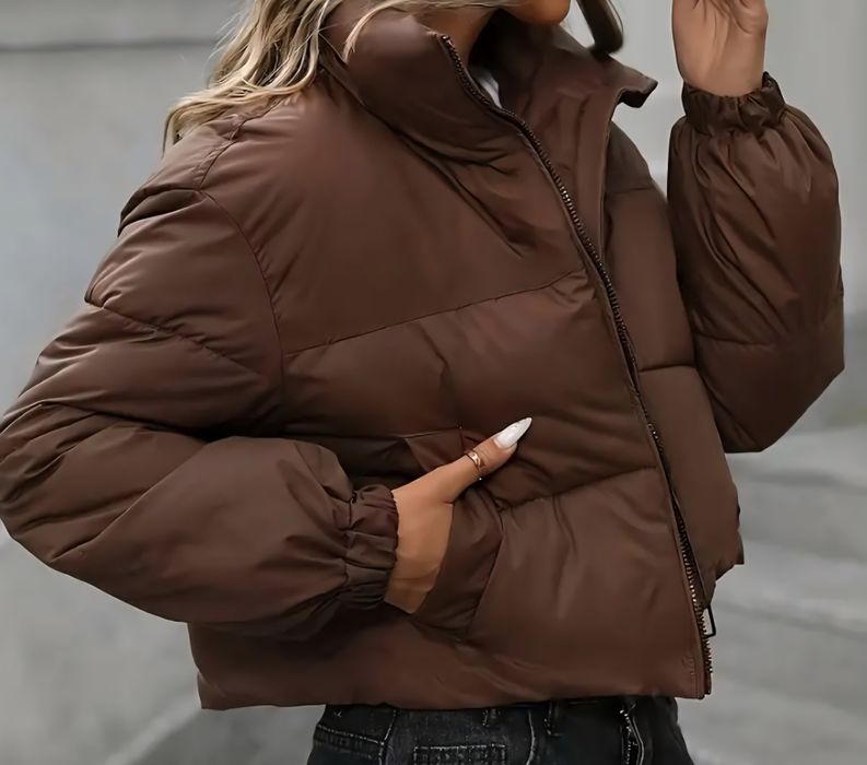 Kurtka Czekoladowa Hit Jesieni