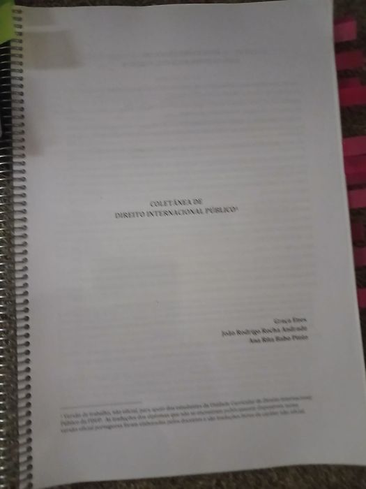 Sebentas Direito