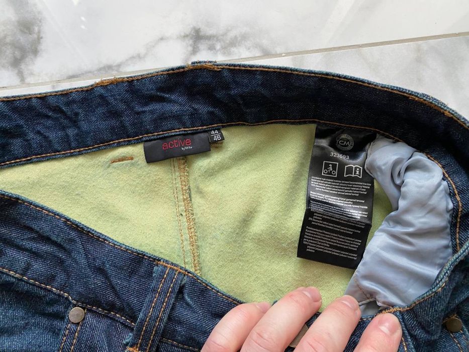 Мото штани-джинси