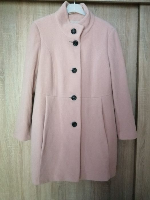 Płaszcz owcza wełna, rozmiar L/XL