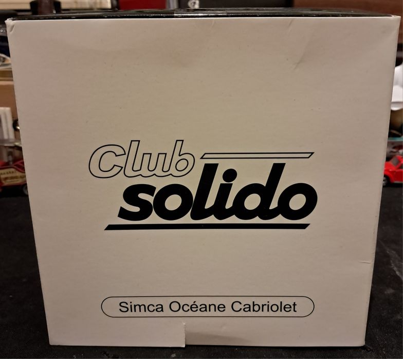 Solido 1/43, Simca Océane Cabriolet, Edição Club Solido.