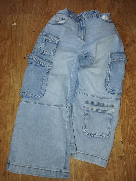 Spodnie jeans dzeony dla dziewczynki