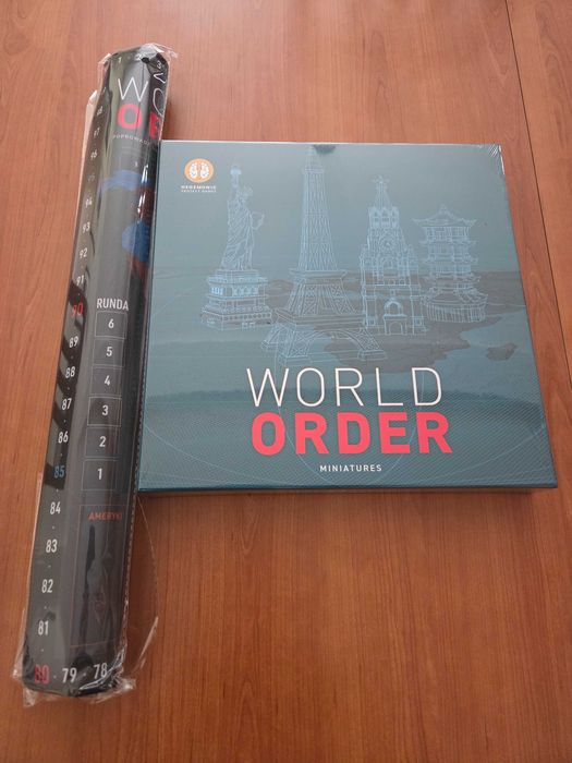 World Order mata i zestaw miniatur - folia