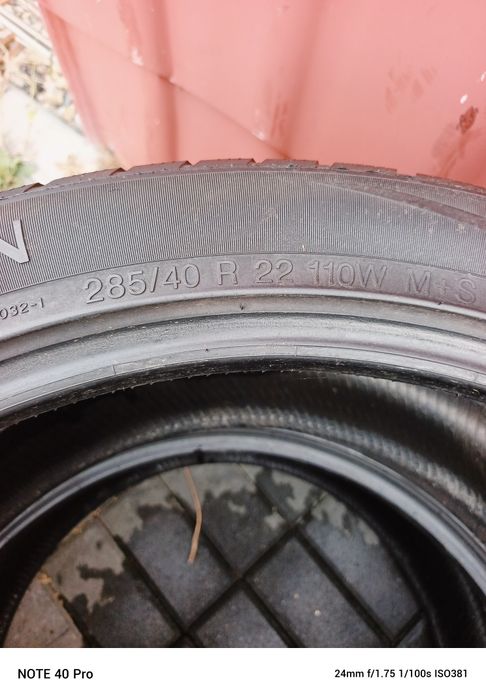 Opony 285/40/22 Vredestein Giugiaro