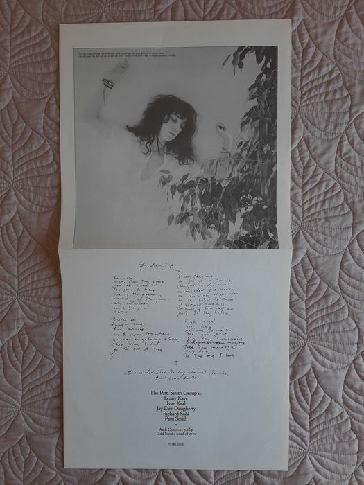 Patti Smith Group - Wave - Holanda - Vinil LP