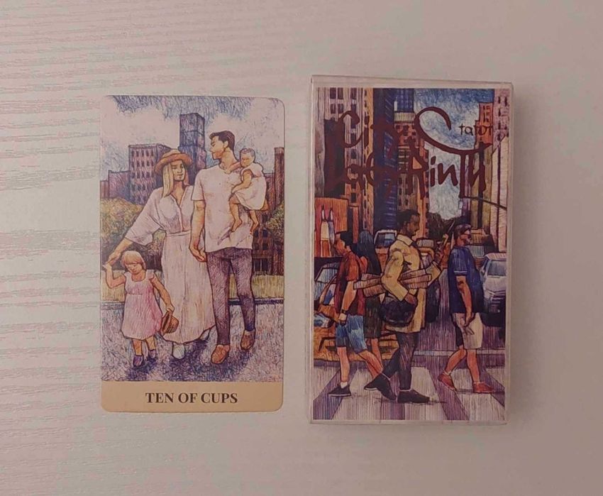 Karty City Labyrinth Tarot