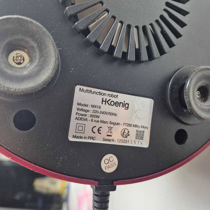 Robot kuchenny H.Koenig MX18 800W; Komis Jasło Igielna