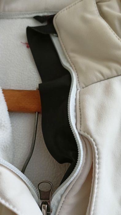 Biały Softshell Mammut