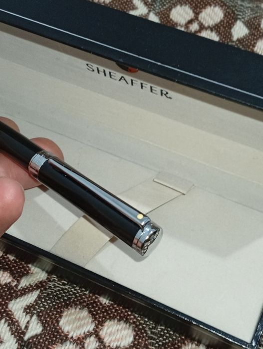 Esferográfica Sheaffer de tinteiro toda nova em caixa