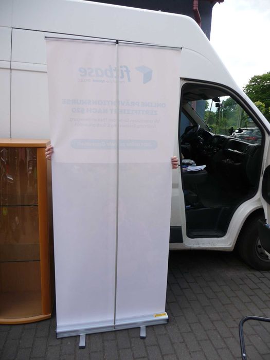RollUp Baner Reklamowy Stojący Przenośny Stand Duży