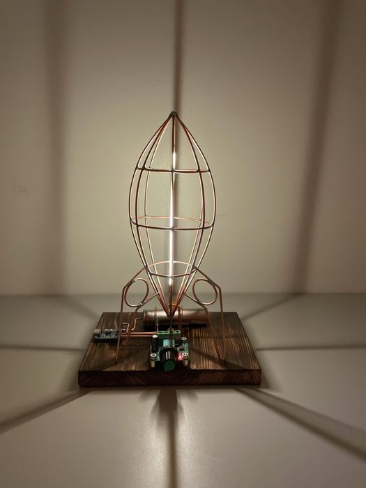 Led нічник світильник ʼракетаʼ