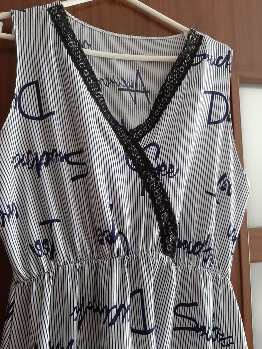 Piękna Sukienka Letnia Jak Nowa L/XL