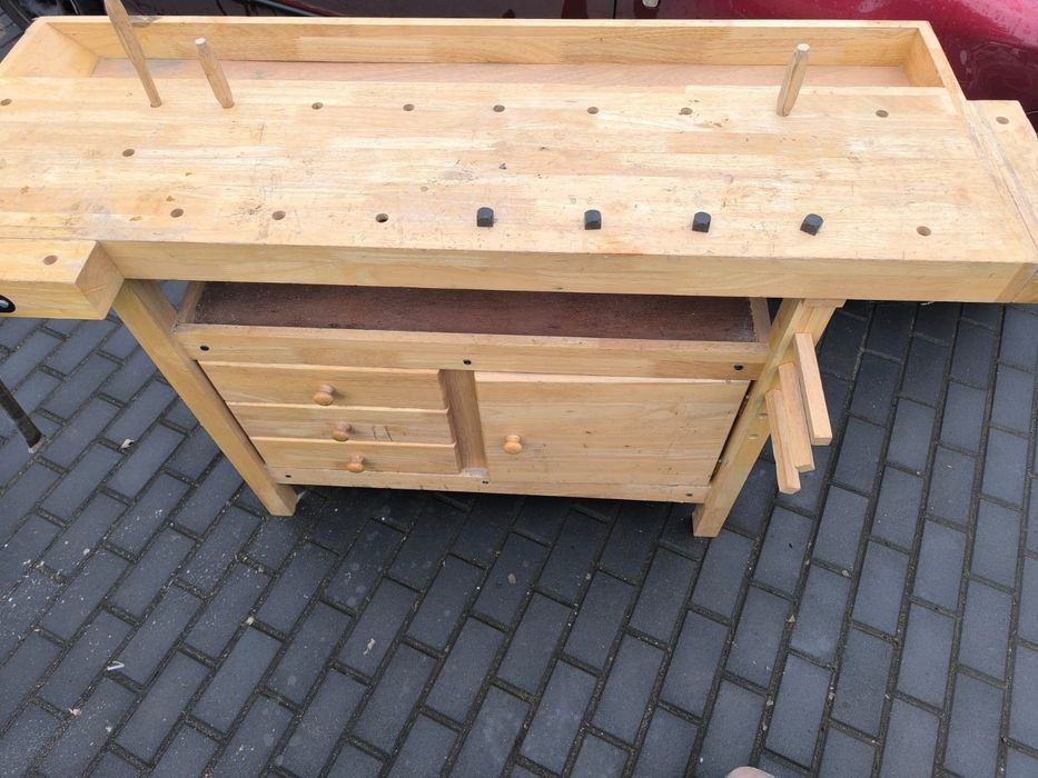 Stół stolarski, stan dobry