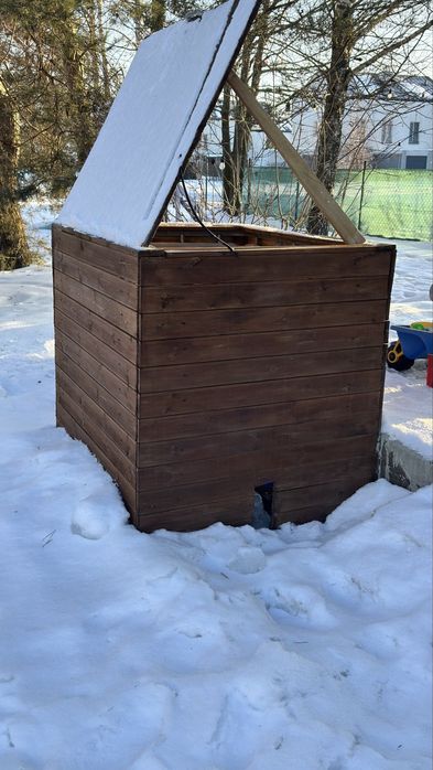 Drewniana zbiornik do morsowania ok. 1000 L