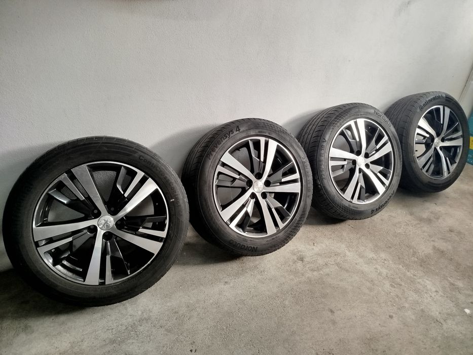 Conjunto de Jante e Pneus 225/55 R18 PEUGEOT 3008
