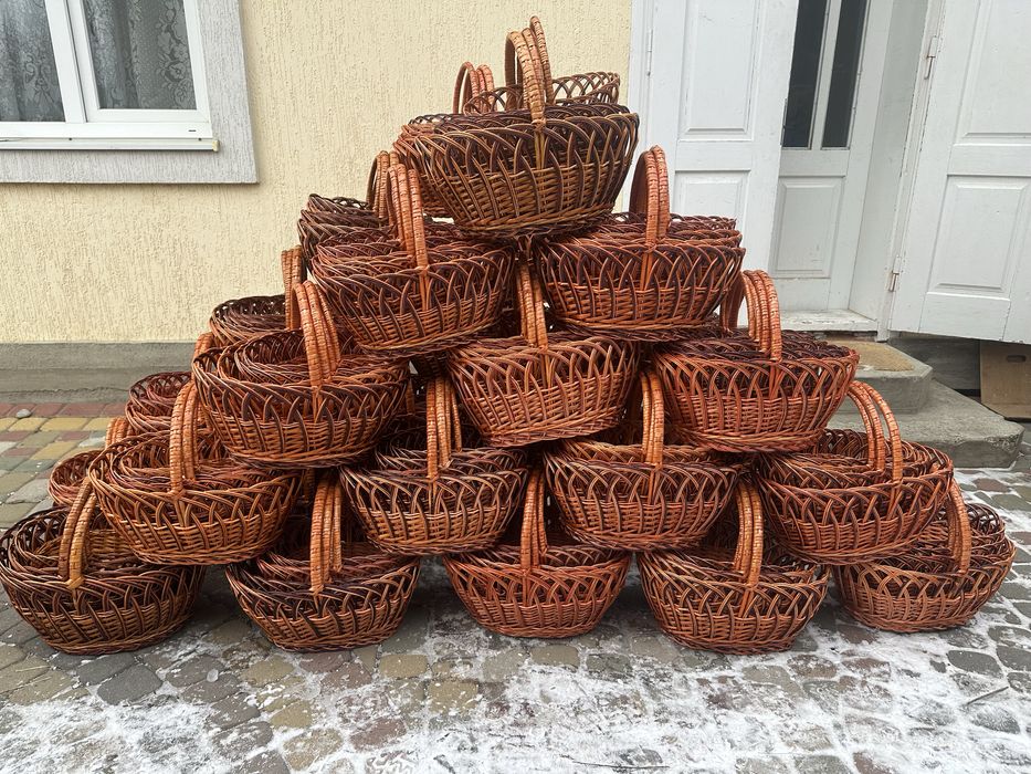 Кошики Корзини Великодні кошики. Набори. Комплекти. 978673117