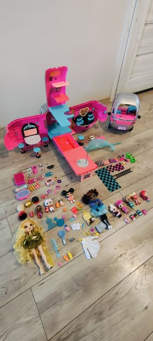 LOL kamper srebrny 4w1