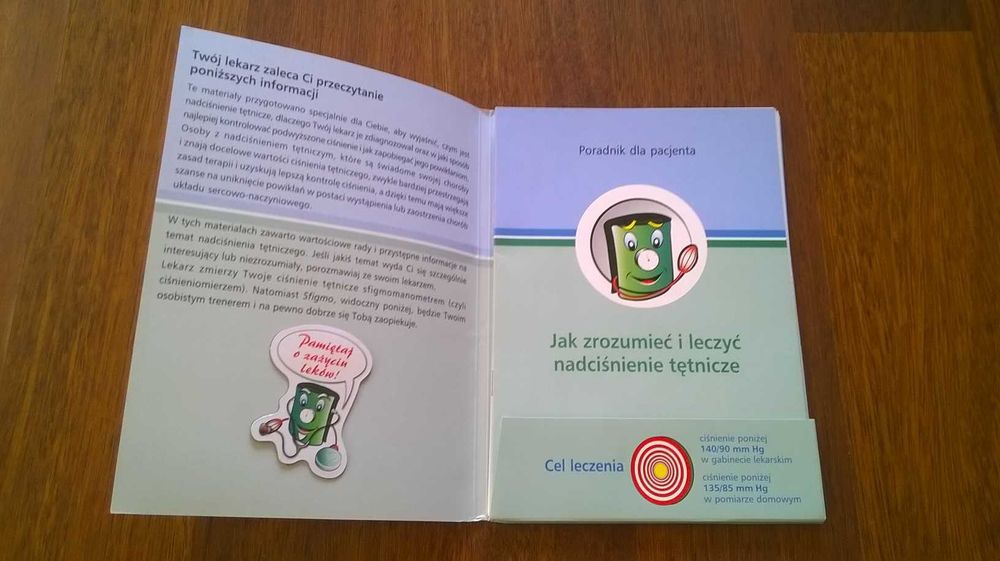 Jak zrozumieć i leczyć nadciśnienie tętnicze - materiały dla pacjenta