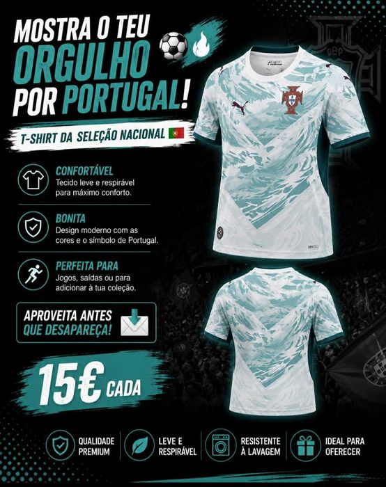 Camisola futebol