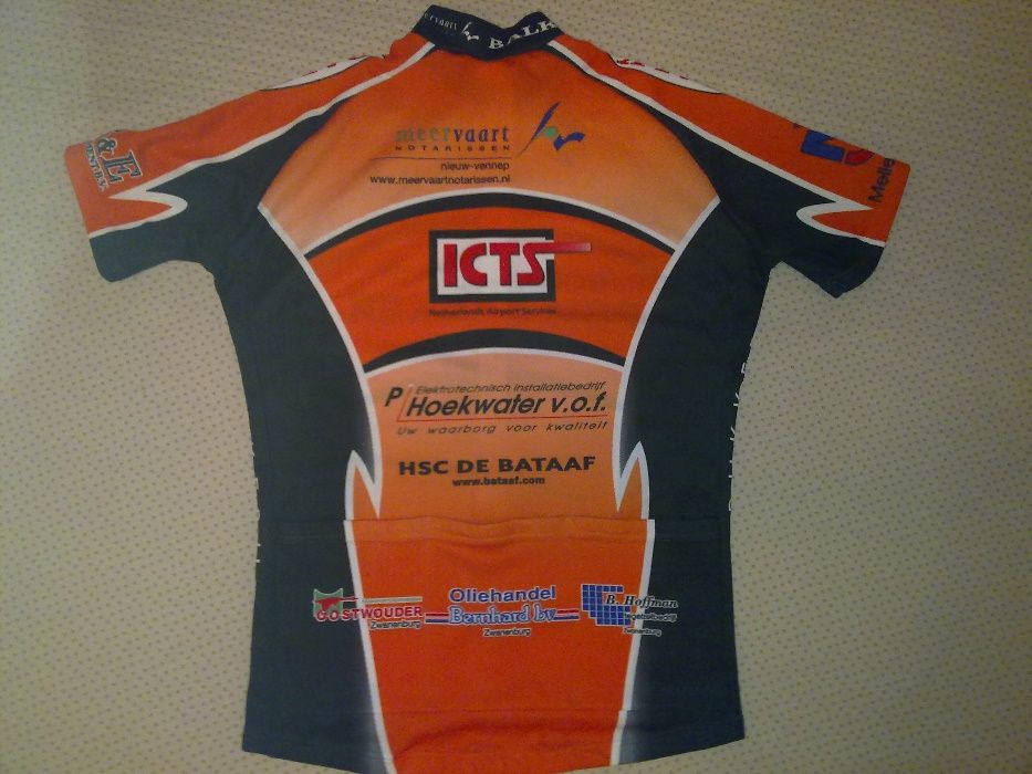 Koszulka kolarska krótki rękawek Rabobank