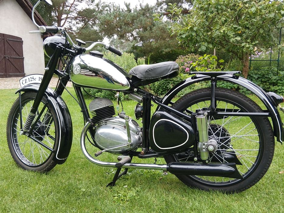 CZ 125c 1952rok, zabytek, zarejestrowana!