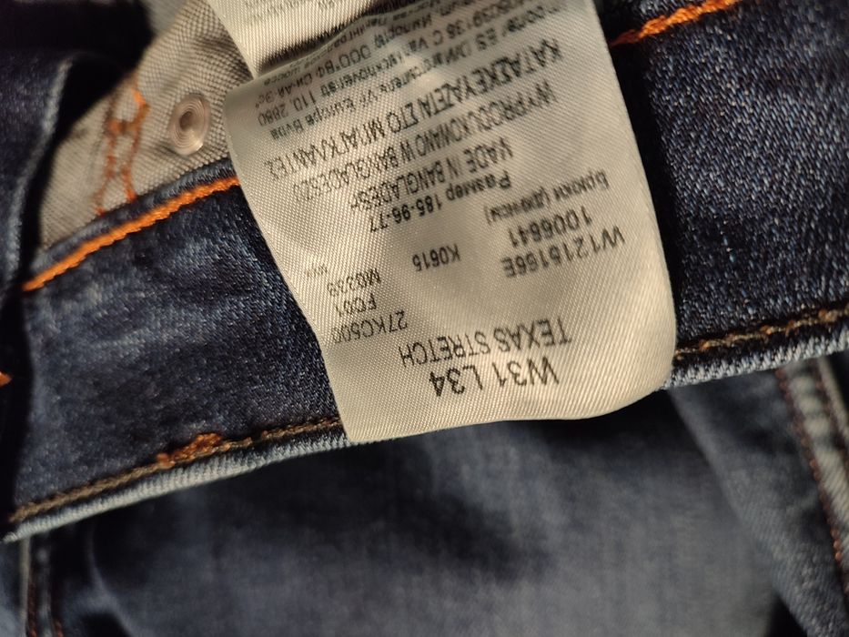 Jeansy Wrangler W31 L34