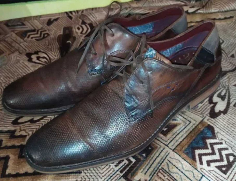 Туфлі чоловічі шкіряні Bugatti