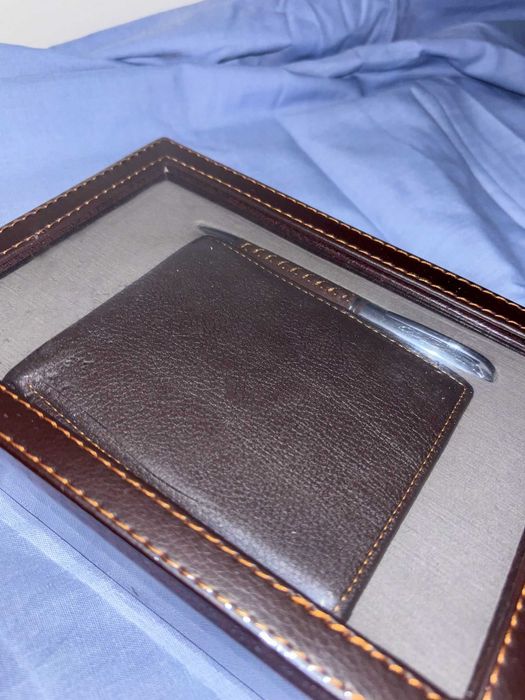 Conjunto novo Carteira + Esferográfica | Homem [Note!]